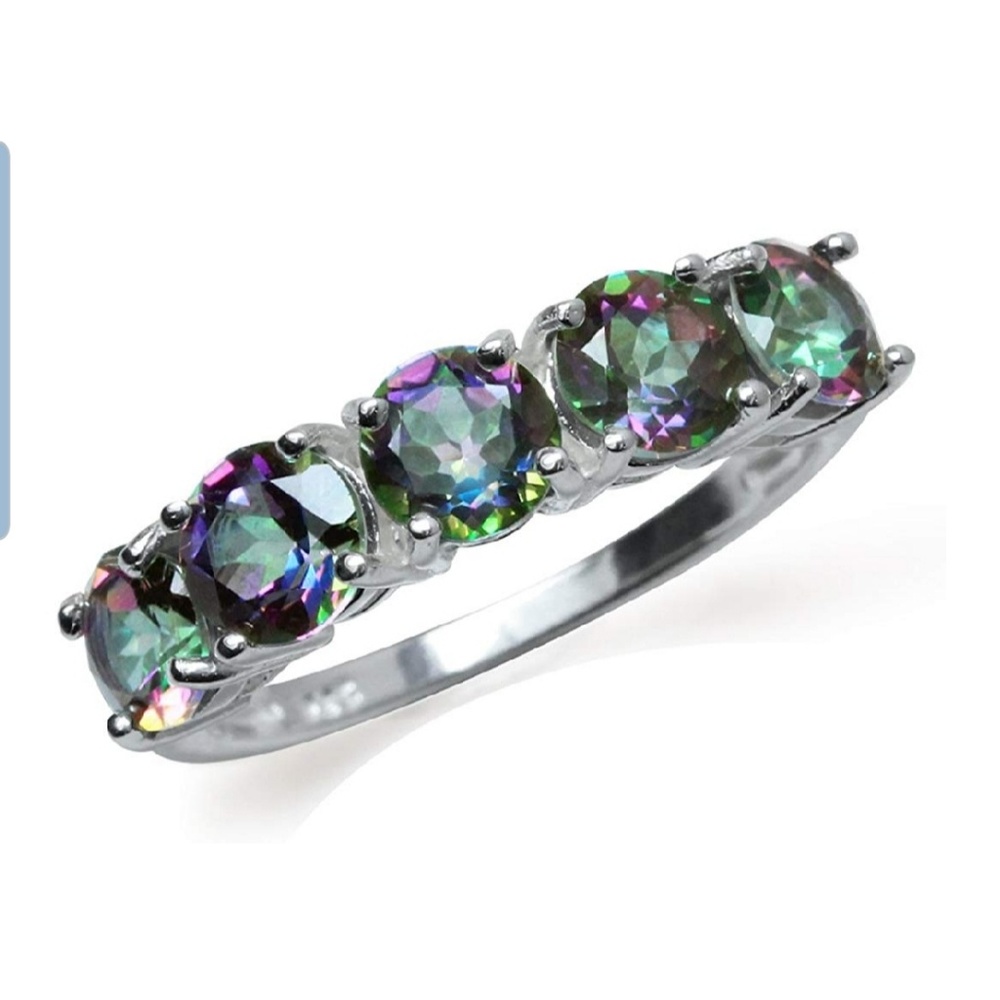 1.65ct. Mystic topaz ring